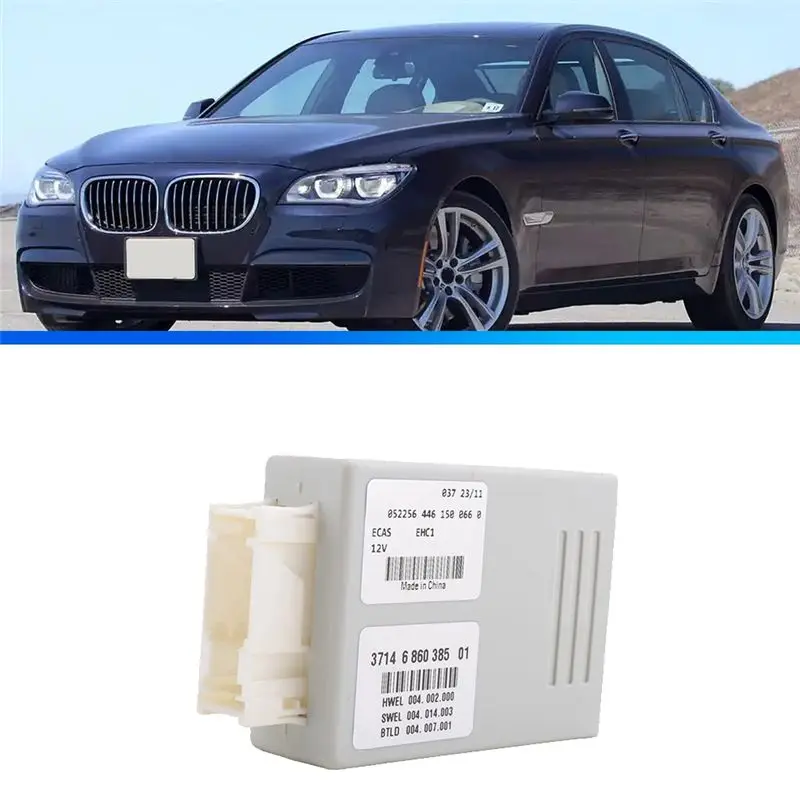 AEA7-Car Air Pump Suspension Control Module Unit 37146860385 For BMW 5' 7' Series F07 F01 F02 F04 550Ix 740I 750Li 760Li