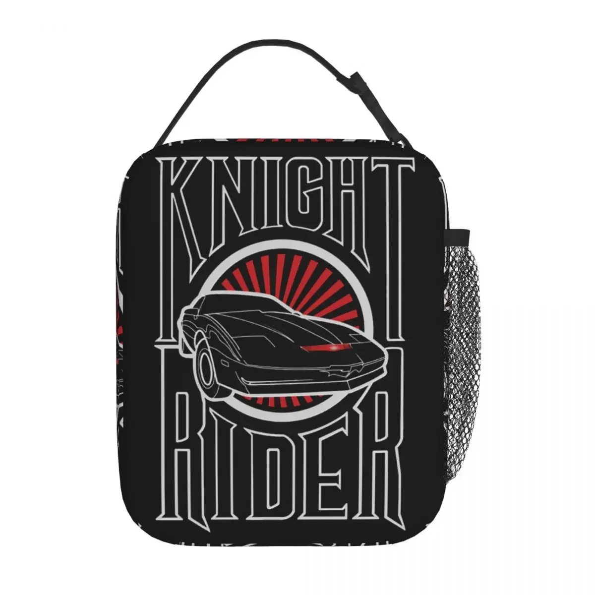 

Knight Rider Logo Insulated Lunch Bag Cooler Lunch Container Large Tote Lunch Box Food Handbags College Picnic