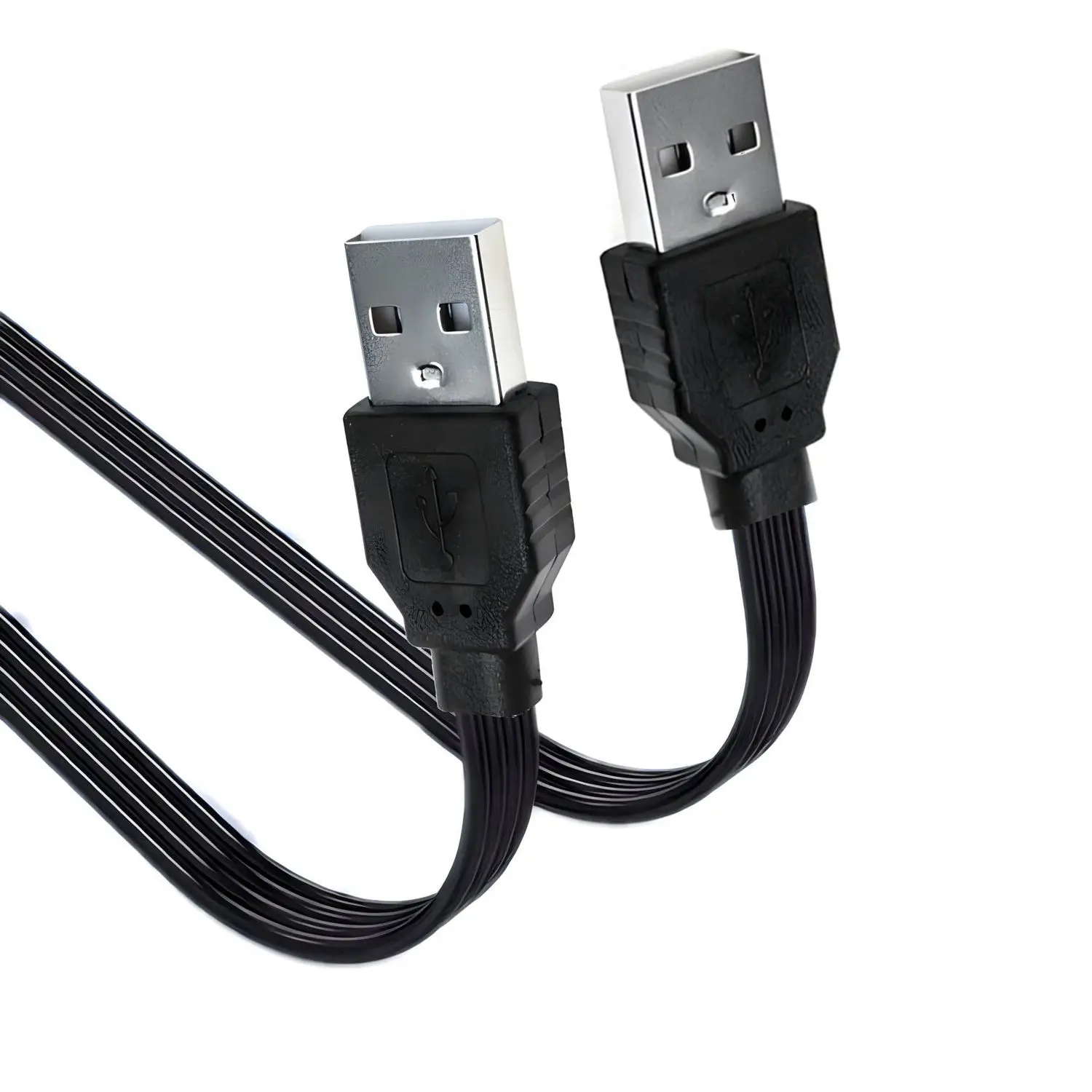 

USB A Stecker auf Stecker Kabel USB 2,0 EINE Joiner Koppler Verlängerung Extender Daten Adapter Kabel Rechten Winkel 90 grad 0,2