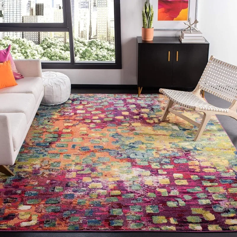 Abstract Living Room Carpet Retro Color Creative Bedroom Rugs Luxury Large Area Home Cloakroom Coffee Table Mats Ковер Tapis 러그