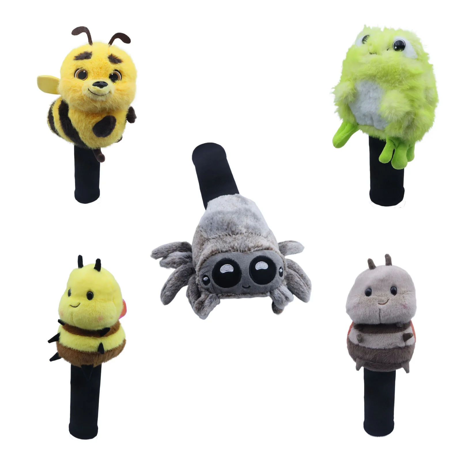 1Pc Cartoon Plush Golf Club Head Cover Headcovers Golfer Gifts for Fairway Woods UT