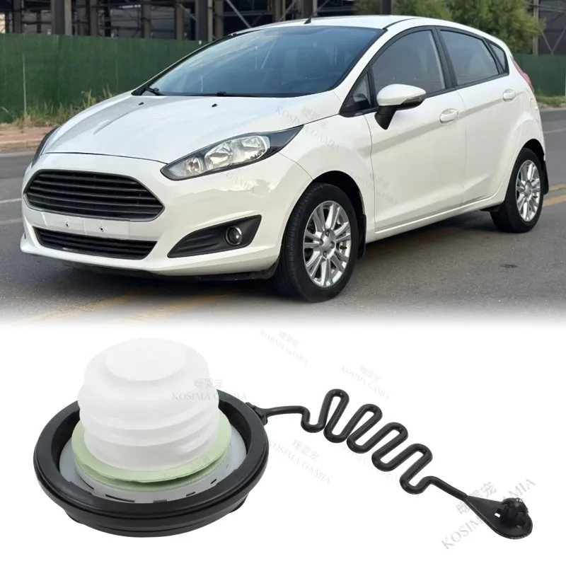 Replacement Fuel Tank Filler Cap 1580852 Door Housing for Ford Fiesta MK5 2001-2008 Transit MK8 Heavy-duty Pressure-resistant