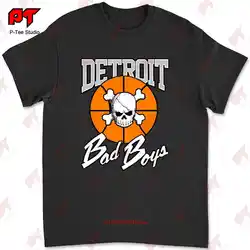 Detroit Bad Boys T Shirt Size Medium Used 15OF