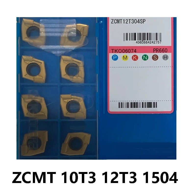 

10 шт., оригинальные фрезы ZCMT ZCMT10T304 ZCMT12T304SP PR930 ZCMT150408 PR830 ZCMT12T304 SP