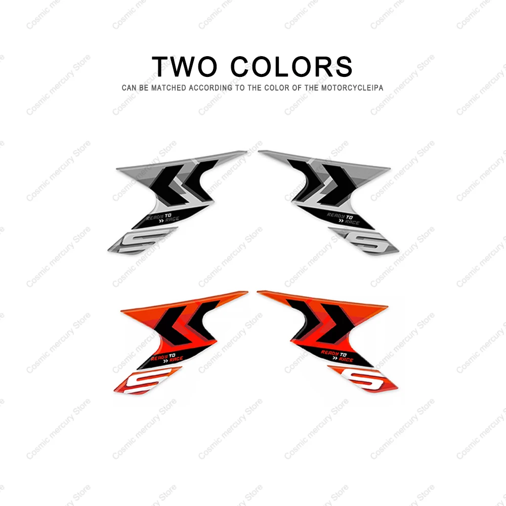 オートバイ用3Dエポキシ樹脂タンクパッド,ステッカー保護キット,1290 Super Adventure s 2023 on,L-167シルバー,3Dジェル