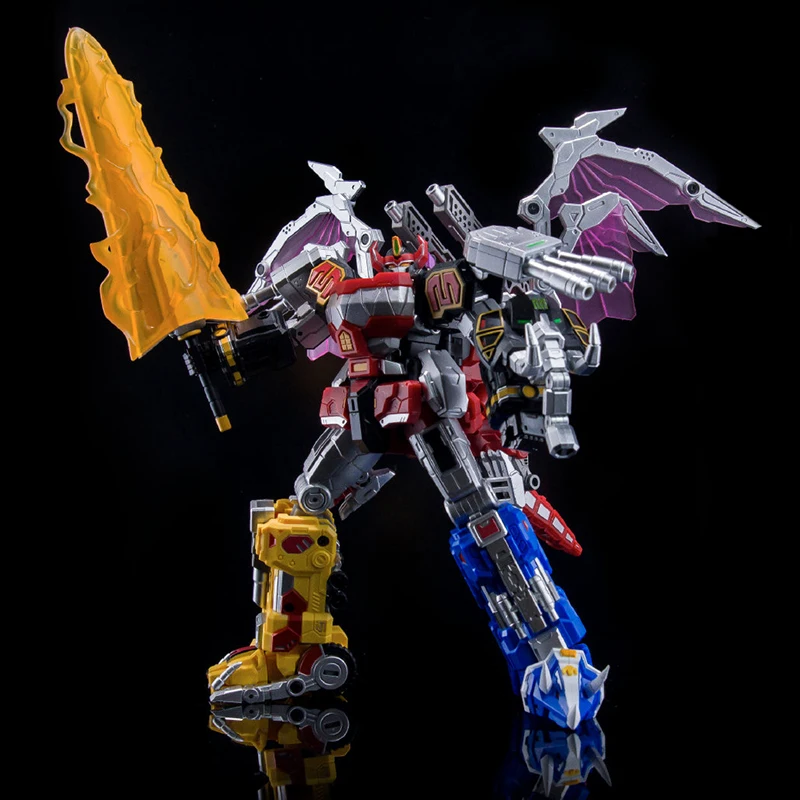 

Power Rangers Lucky Cat Micro Cosmos Mc-05 And Mc-03 Dragon King Caesar Garage Kit Action Figures Collectible Model Toys