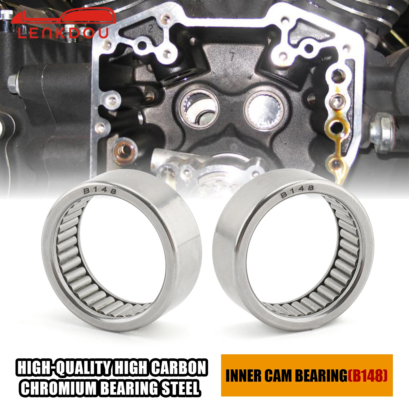 B-148 Inner Cam Bearing Needle Roller Bearings For Harley Twin Cam Touring Road King Street Glide Dyna Low Rider Softail Fat Boy