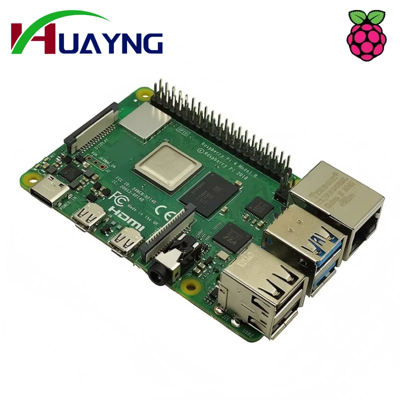 Cocok untuk Keluaran Baru Raspberry Pi 4 Model B 1GB/2GB/4GB untuk Raspberry PI Dual Ethernet Raspberry Pi