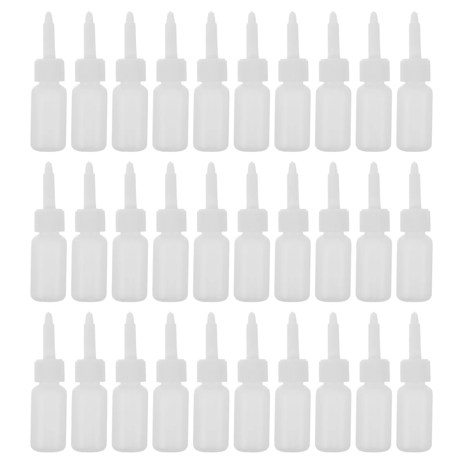 

50Pcs Tattoo Pigment Storage Bottles Transparent Plastic Refillable Ink Containers for Artists Supplies Portable Tattoo Ink