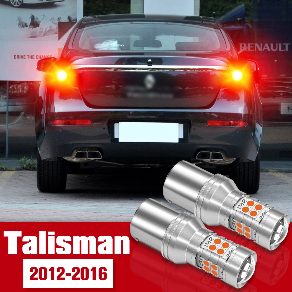 

2pcs LED Accessories Brake Light Bulb Lamp For Renault Talisman 2012-2016 2013 2014 2015