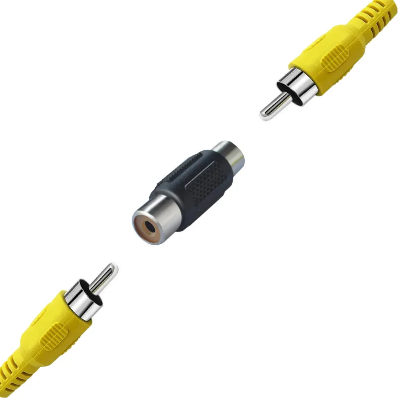 QXNY-Cable Universal para cámara de visión trasera de coche, arnés de Cable AV, RCA, 6M, extensión de vídeo para aparcamiento