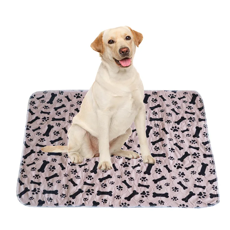 Hot Wholesalers Washable Pet Training Pads Extra Absorbent Dog Mats Reusable Non-slip Bottom Puppy Pee Pads For Dogs