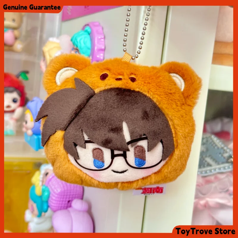 

Новый оригинальный детектив Conan Xiong Xiong детективная глава плюшевая глухая коробка аниме Kaitou Conan Rachel Moore кулон с большой головой подарок