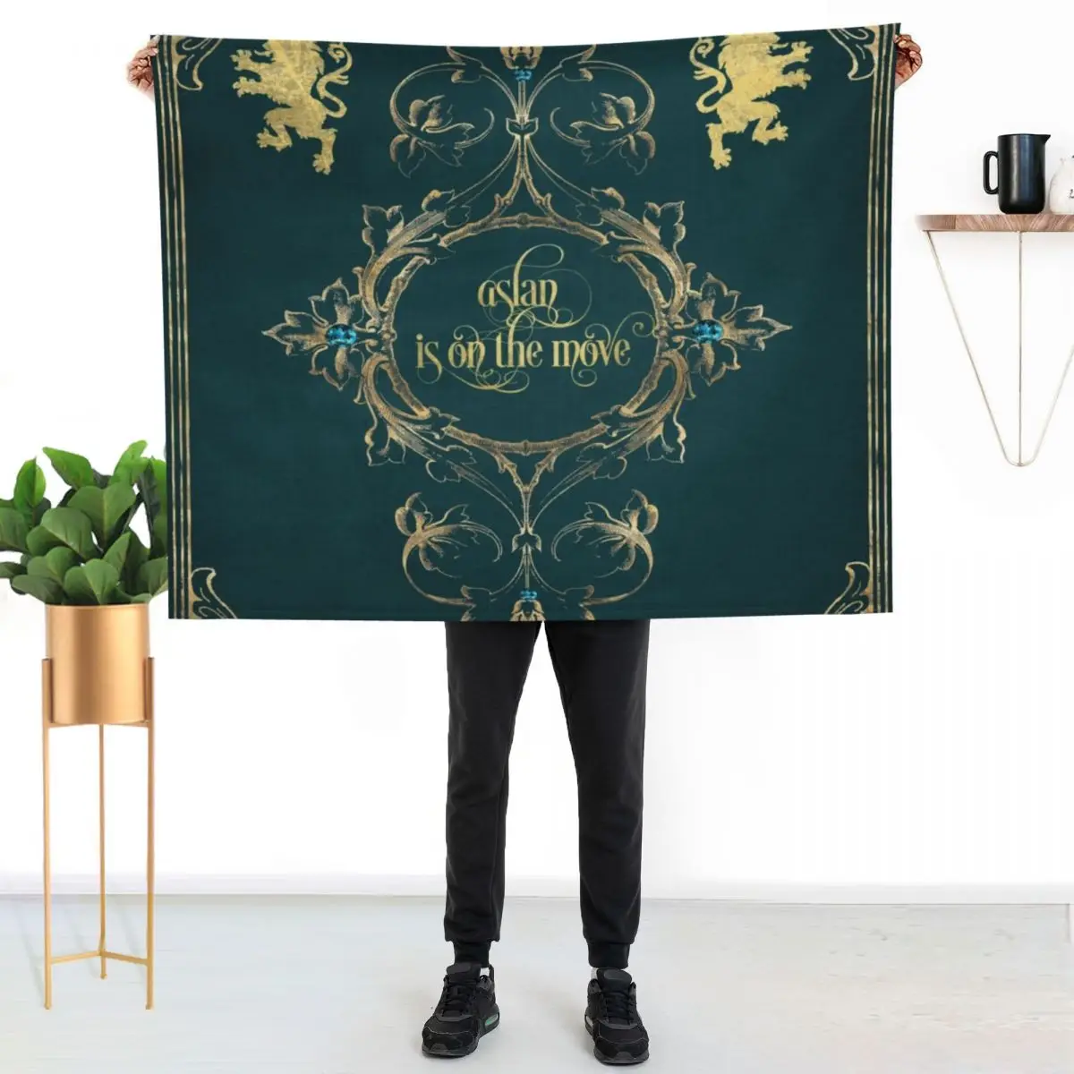 

Narnia Throw Blanket Anti Shedding Soft Fuzzy Blanket for Home