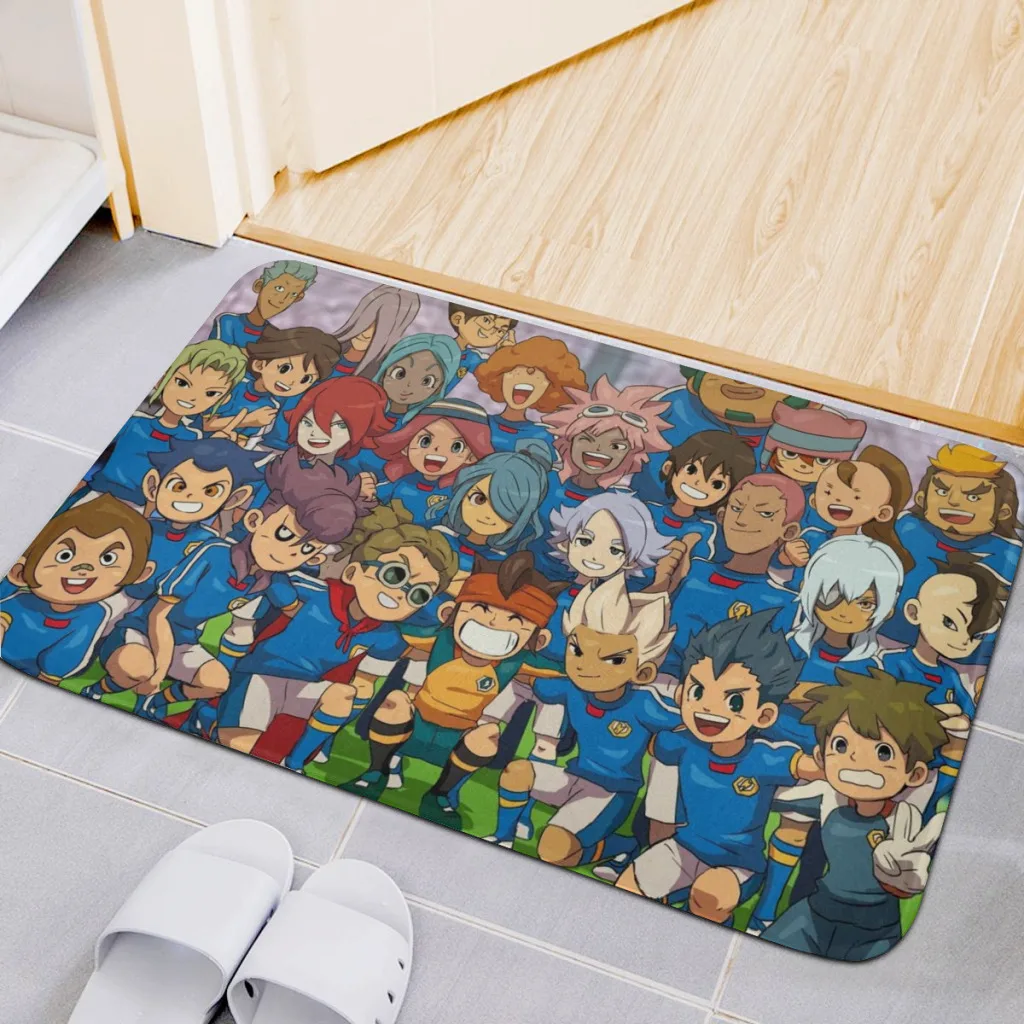 

Rug Bedroom Bathromm Carpet Hot Game Inazuma Eleven Children Girls Bedroom Living Room Cartoon Floor Mat Doormat Decor