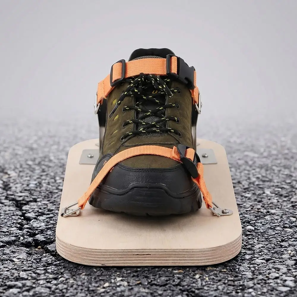 

Quick Click Buckles Asphalt Shoes Adjustable Straps Thermal Insulation Compacting Shoes Thermal Barrier Tamping Shoes