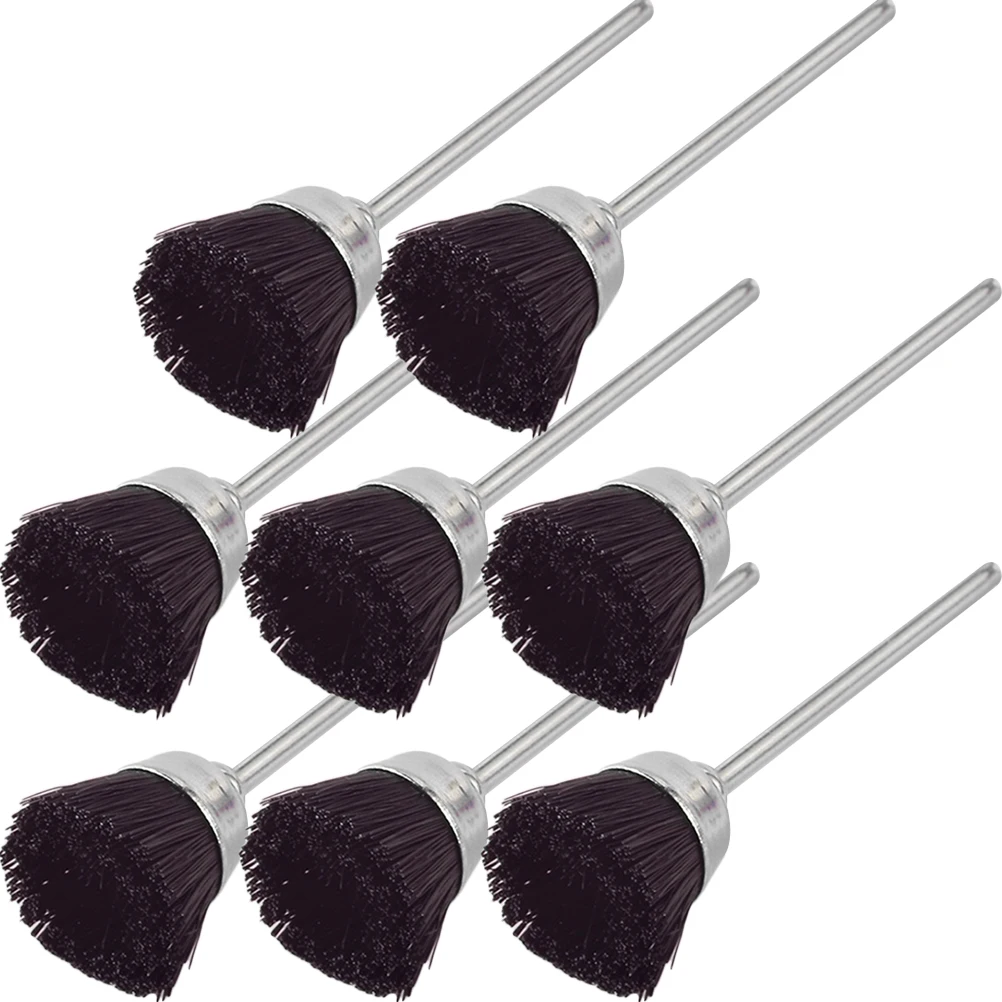 8 قطع من رؤوس مثقاب الأظافر، فرشاة تنظيف متعددة الاستخدام، ملحقات مانيكير تحافظ على أداء الأداة مثالية لفناني الأظافر الاحترافيين #5