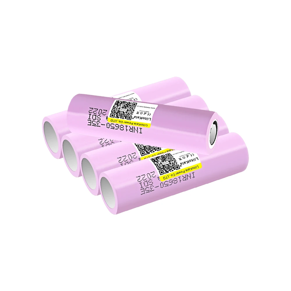 1-40pcs LiitoKala 35E 3.7v 18650 3500mAh lithium battery 25A high power original power INR18650 for electrical tools