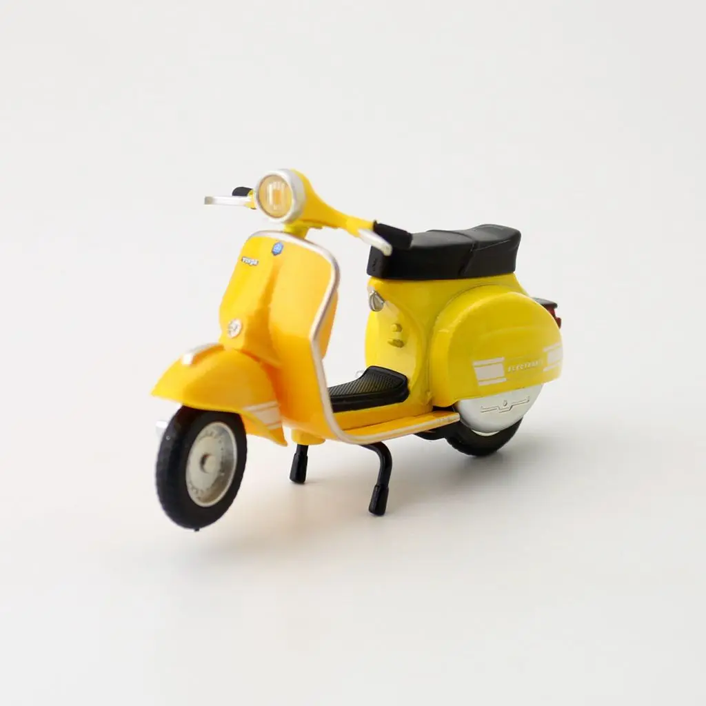 

1:18 Vespa 200 Rally 1976 Motorcycle Model Die Cast Alloy Toy Motorcycle Racing Car Models Cars Toys For Children Collectible