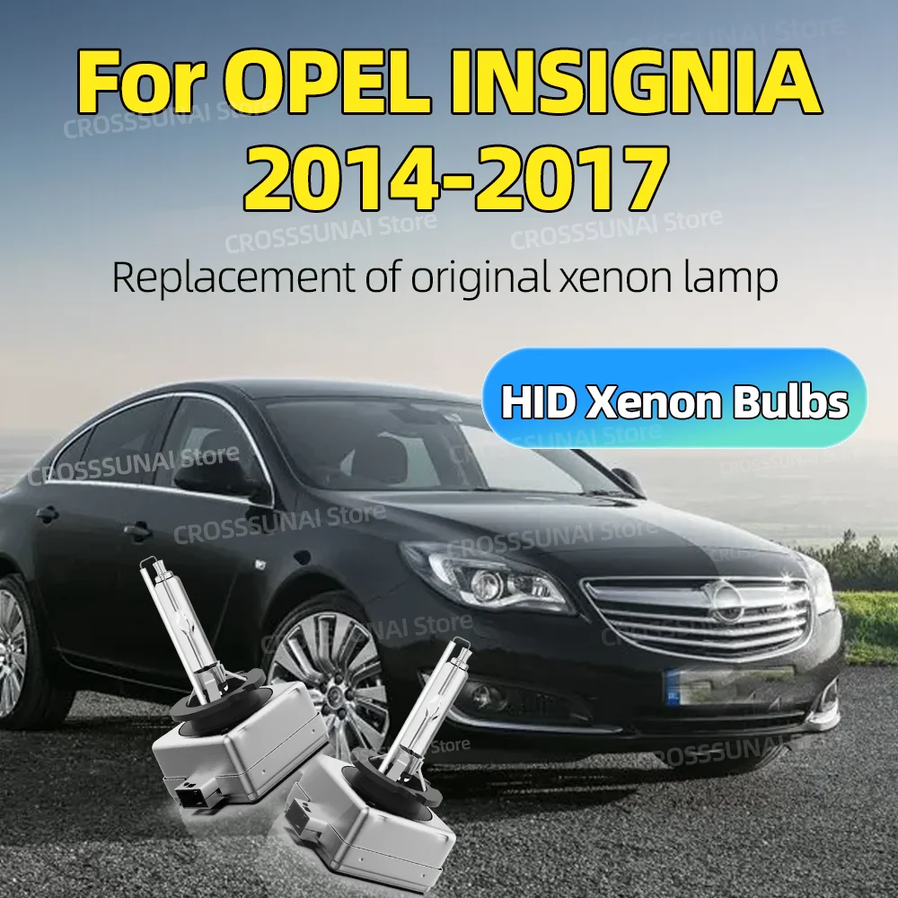 

HID D3S 35W Xenon 6000K Auto Lamp Car Headlight Upgrade For OPEL INSIGNIA 2014 2015 2016 2017