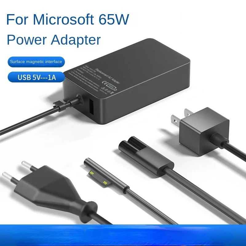 36W 44W 65W Power Supply Laptop AC Adapter Charger for Microsoft Surface Pro3 4 5 6 7 XNotebook USB 5V1A 15V4A