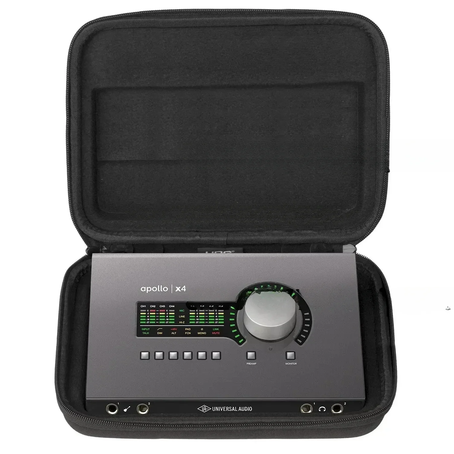 For UDG UA Apollo Two X/Solo/X4/Satellite Sound Card Special Equipment Hard Case Storage Bag (without machine)