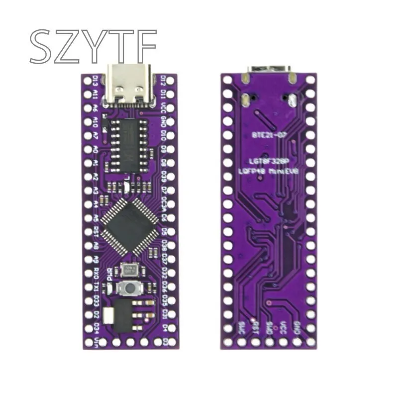 LGT8F328P-LQFP32 MiniEVB TYPE-C MICRO USB compatibile con ATMEGA328 Nano V3.0 LGT8F328P CH9340C / HT42B534-1 SOP16 per Arduino