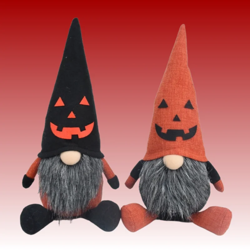 

Подарок на вечеринку, кукла на Хэллоуин, тыква, плюшевый гном ручной работы, осенняя тыква, клен, праздничная вечеринка, милый декор, реквизит, подарок для взрослых и детей