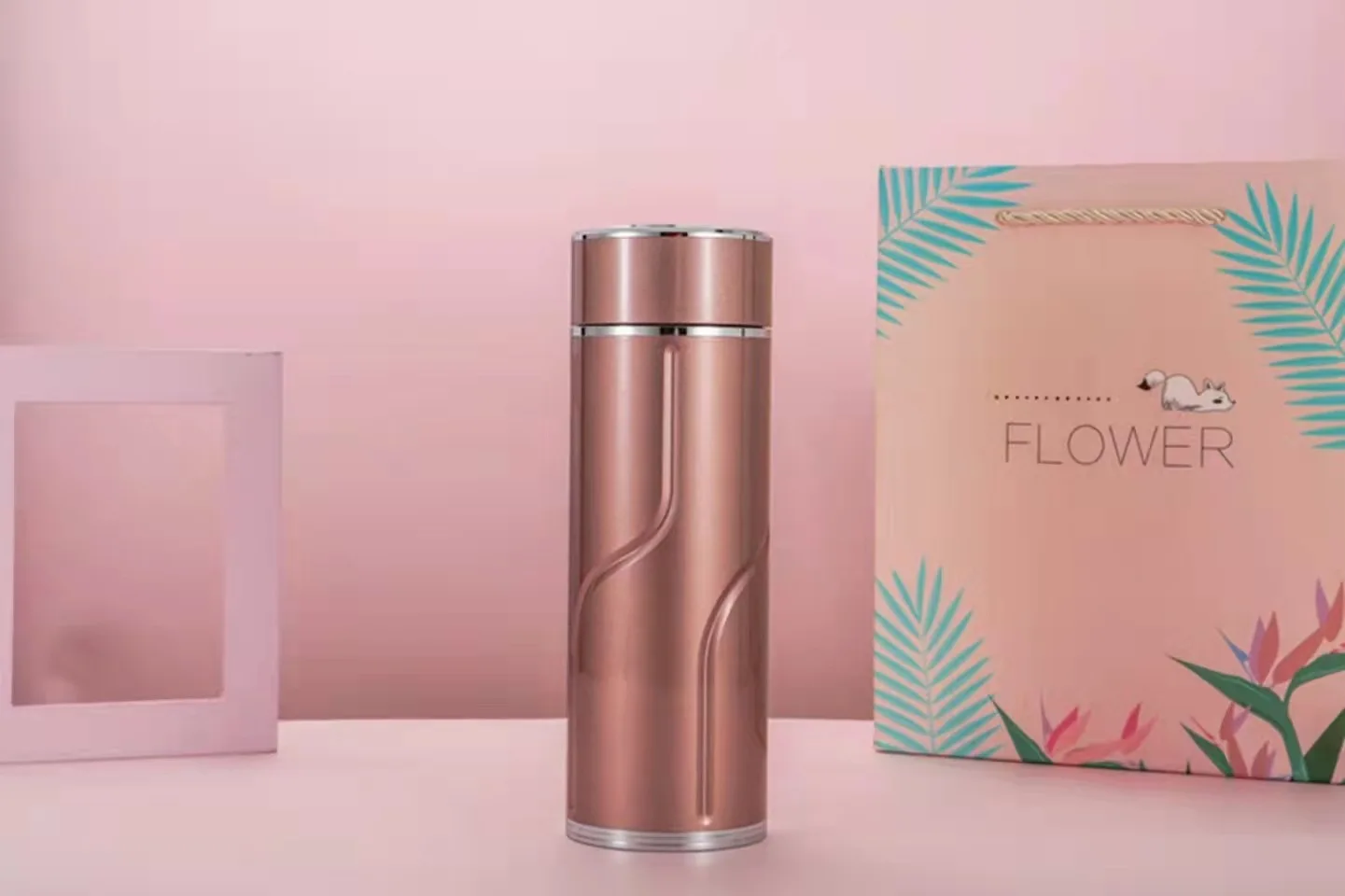 Thermos cup,Sterling Silver Liner,999 Solid Silver,Business gifts,Vacuum Insulation,Water And Tea Separation,High-end BOTTLE