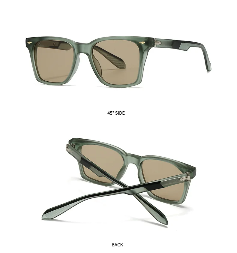 2025 quadratische Sonnenbrille Frauen Trendy Vintage Sonnenbrille Männer Luxus Mode Gläser Dropshipping Gafas De Sol Hombre Sonnenbrille – Detail 14