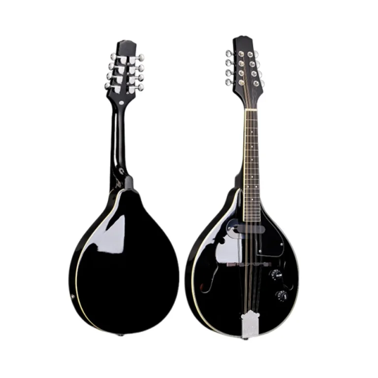 Mandolin with EQ, 3 Colors, 26 Inch Stringed Instrument, Beginner Music Practice, Acoustic Guitar Alternative, Folk Instrument