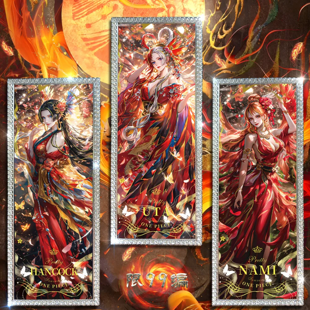 

DQ Culture One Piece 4 Brilliant Night Collection Cards Reverie World Goddess Glue Bor Nami Booster Box CCG TCG Hobby Gift