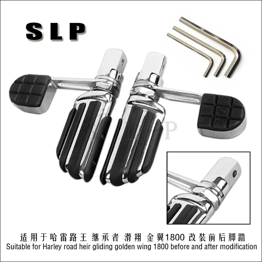 Motorcycle modified foot studs, foot pedals, heel stirrups for Honda VTX1300 VTX1800 03-08