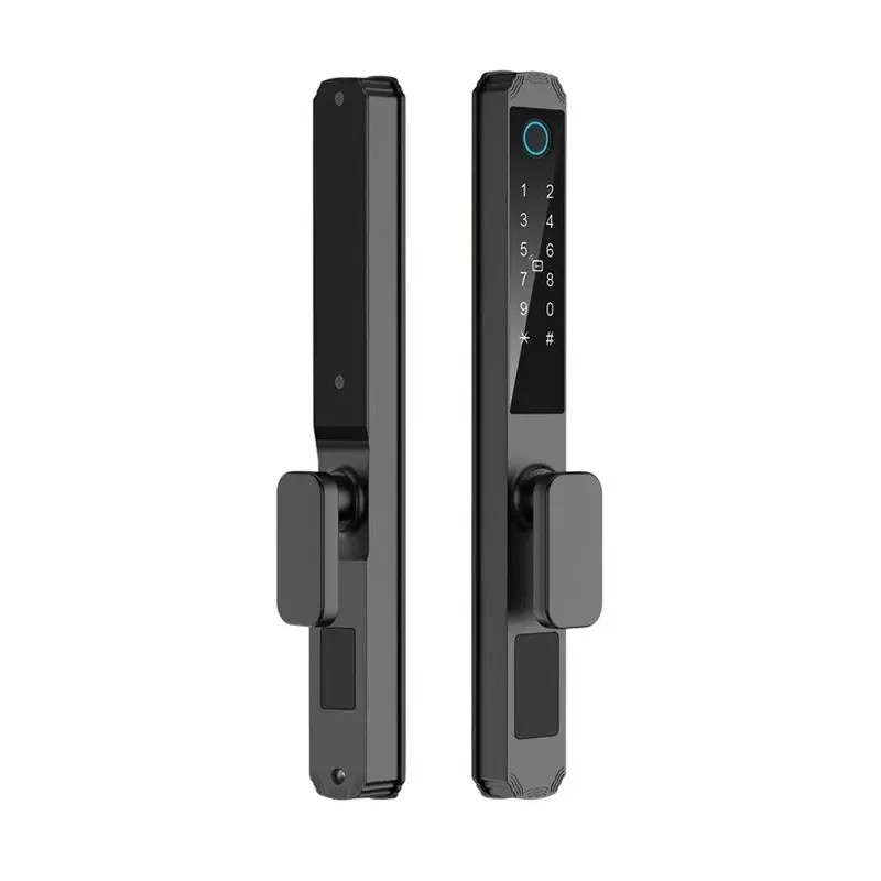 Aluminum Alloy Waterproof Digital Smart Lock Tuya APP WiFi Fingerprint Password RFID Unlock Door Lock