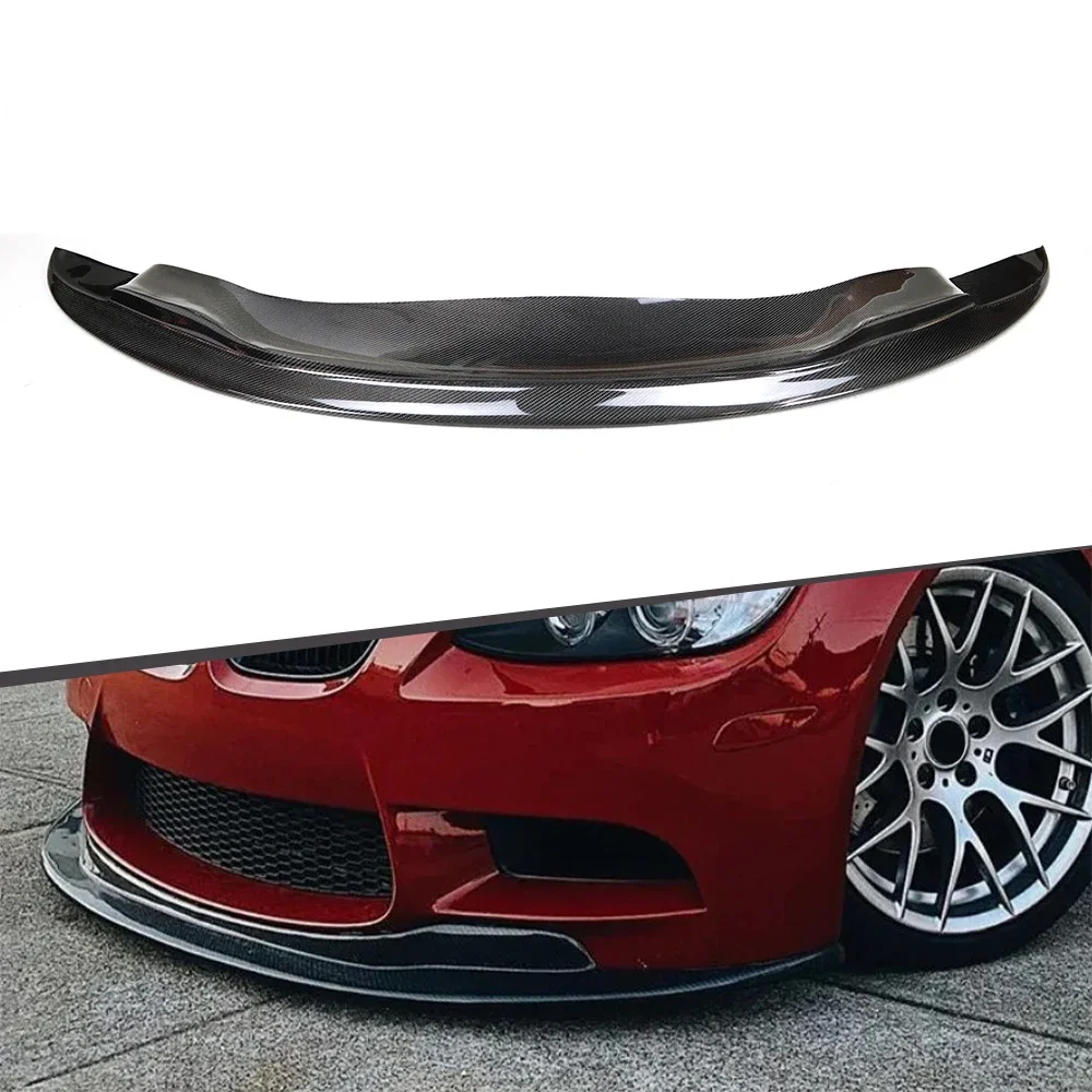 GT4 style car front splitter Carbon fiber front Bumper Lip for Series E92 E93 M3 2008-2012