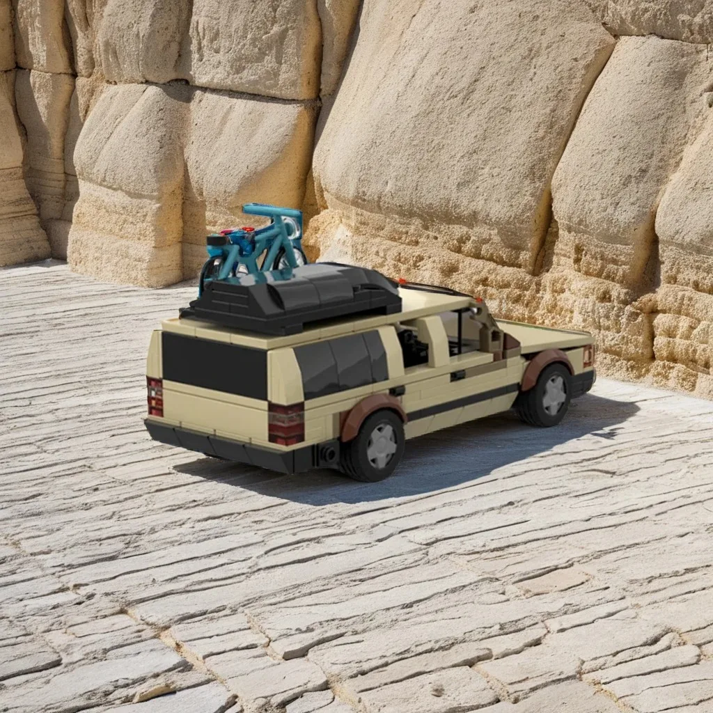 

270PCS MOC Volvo 740 Wagon 1991 Classic, Durable & Nostalgic DIY Model Building Blocks Birthday Toys Gift