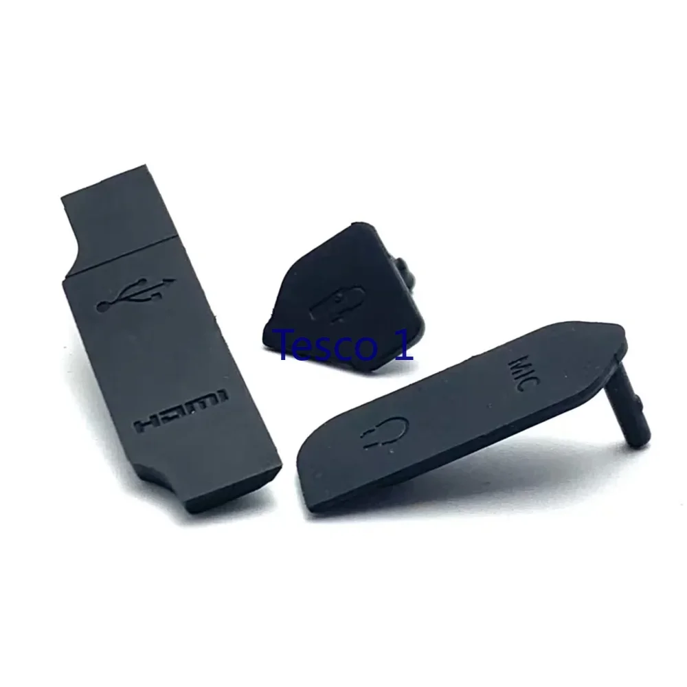 العلامة التجارية الجديدة USB HDMI-متوافق مع غطاء ميكروفون غطاء واجهة غطاء مطاطي الباب لكانون EOSR EOS-R جزء الإصلاح الرقمي