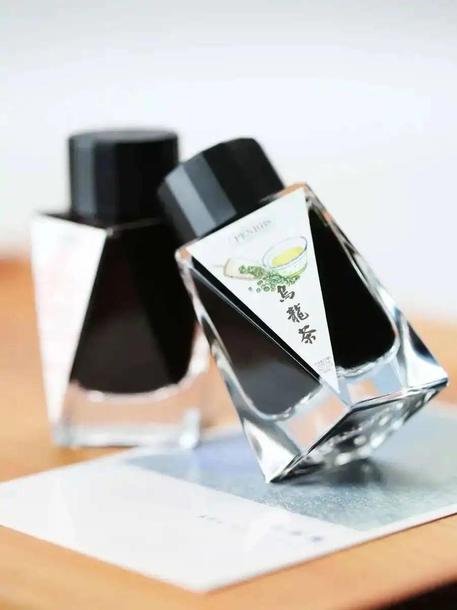 Penbbs Ink 30ml Glass Bottled Gold Powder Pigment Type Dye Type Color Ink Dip Fountain Pen Writing Ink