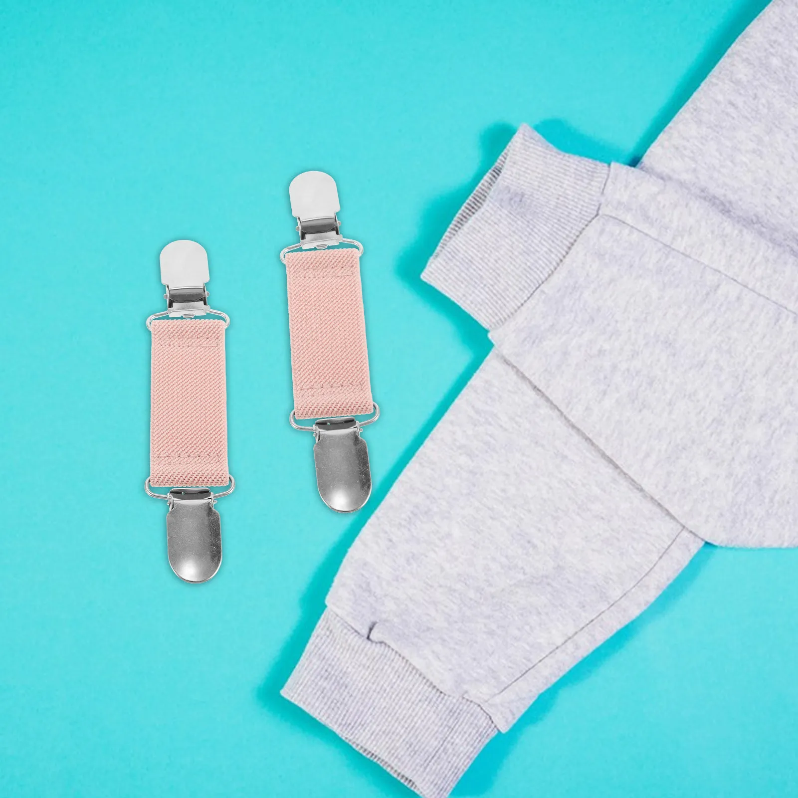 4 pinces élastiques pour pantalon de cyclisme, coupe-vent, résistantes à l'eau, protection contre la neige, pour activités de plein air, randonnée, vélo, trekking, unisexe