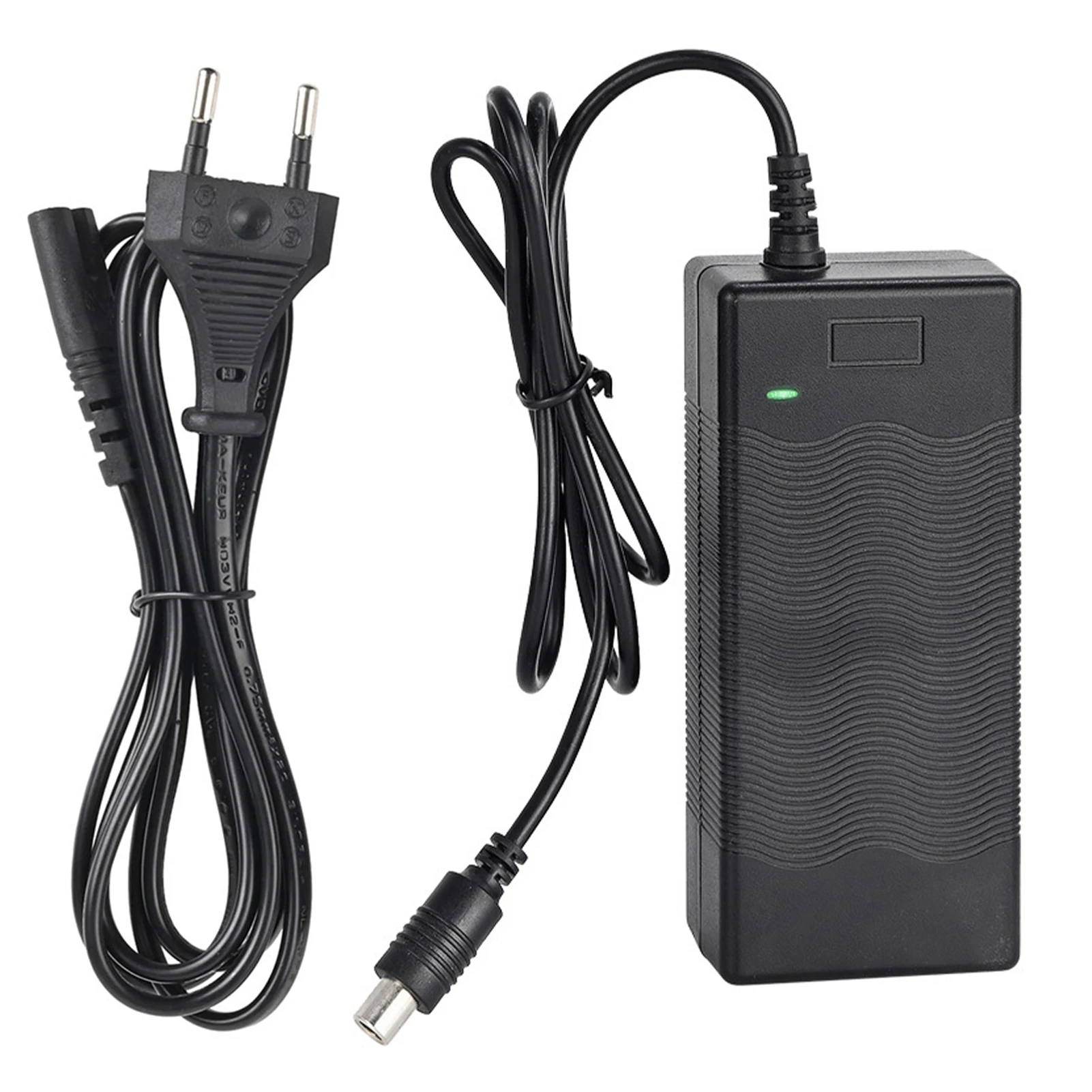

Electric Charger 42V 2A Power Adapter 100-240V AC 50/60Hz 1.5A 15.2*5.2*3.2cm 229g Compatible for Xiaomi M365 Electric