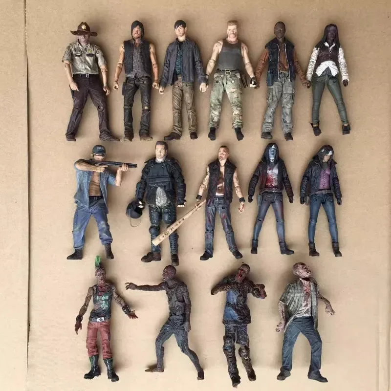 

Genuine Bulk The Walking Dead 5 Inch Action Figure Rick Sheriff Dale Action Figure Action Figures Children's Toys Figures