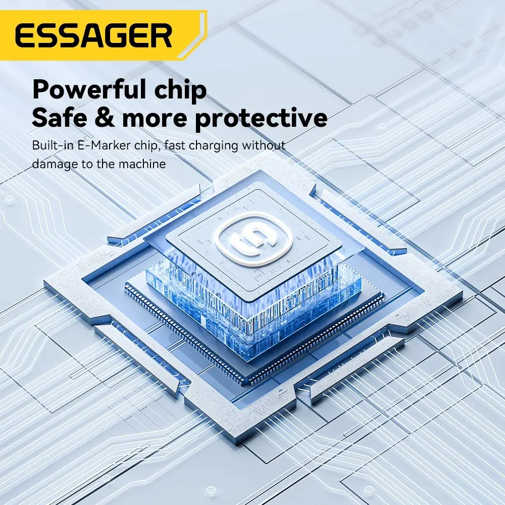 Ładowarka Essager 20W GaN USB typu C PD Szybkie ładowanie telefonu QC 3.0 Szybkie ładowarki do iPhone 14 13 12 11 Pro Max Mini iPad Ładowanie — zdjęcie 6