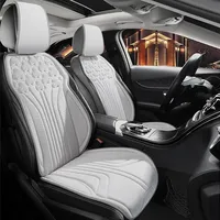 New Front Car Seat Cover Plush Leather Cars Seat Cushion Automobiles Seat Protector Universal Car Chair Pad Mat Auto Accessories