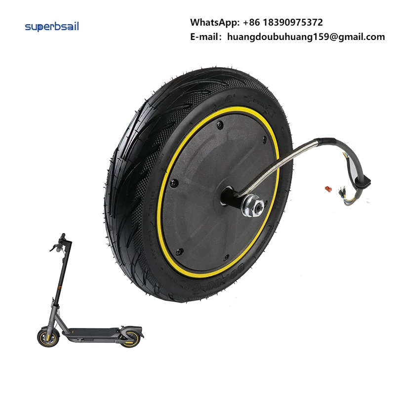 

Original Replacement Motor for Nine Bot Max G2 Scooter Inflatable Rear Wheel 10 Inch Hub Motor Wheel Ear Motor Assembly