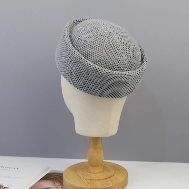 Béret en maille vue complémentaire
