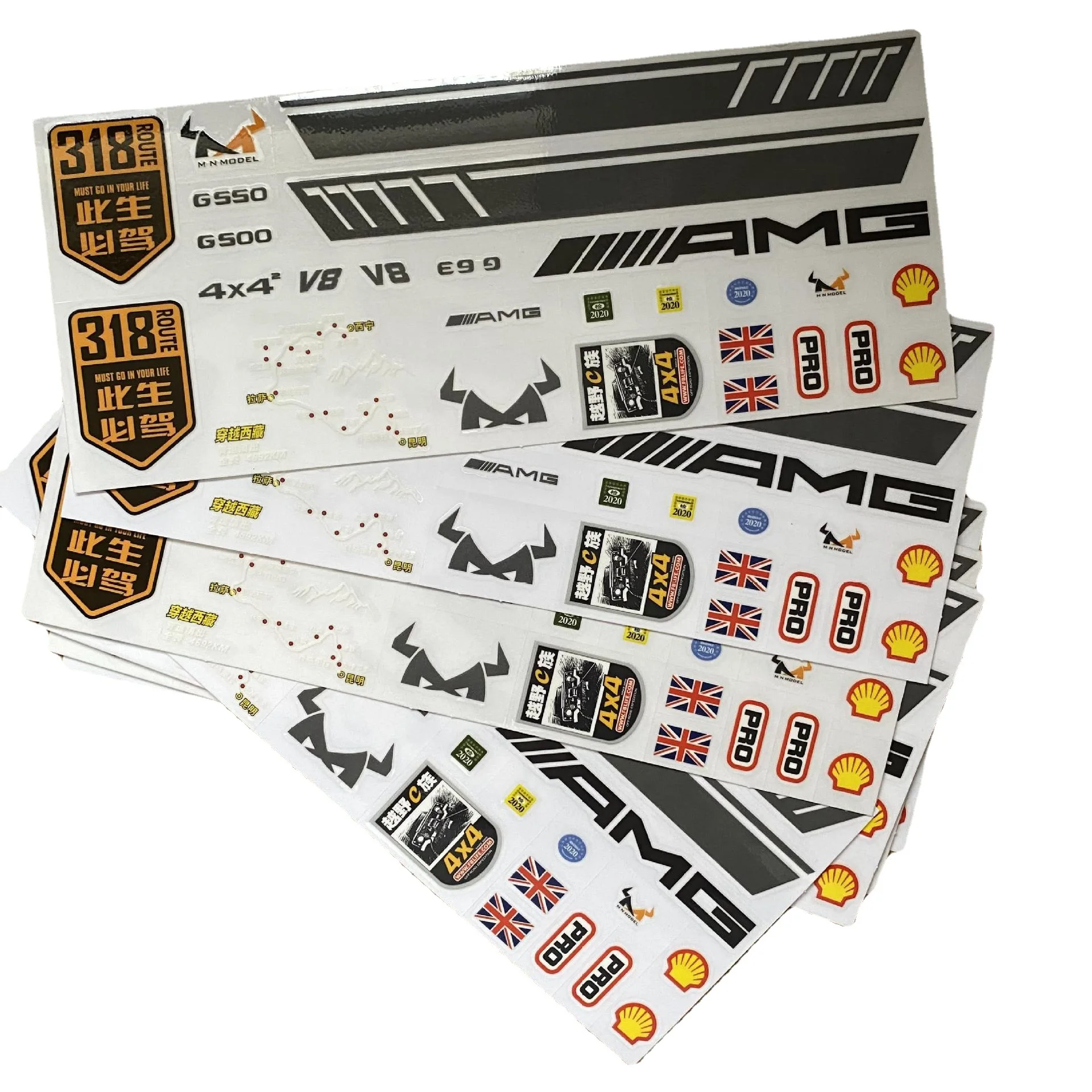 Mn99s MN86S MN78 MN128Model car stickers stickers decoration