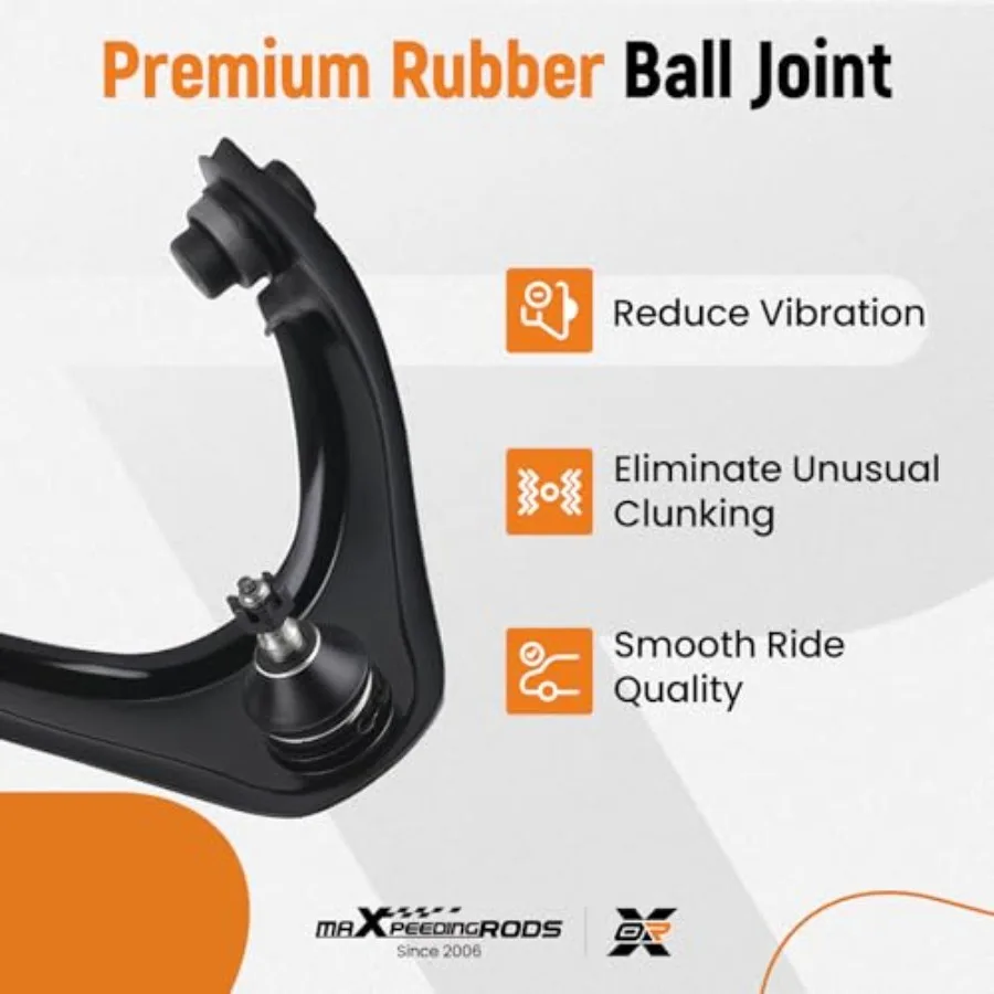 Kit de bras de commande supérieur avant pour Honda Civic 19962000, mise à niveau de Suspension avec Joints à rotule inférieurs, maillons de barre stabilisatrice, extérieur et intérieur, 12 pièces