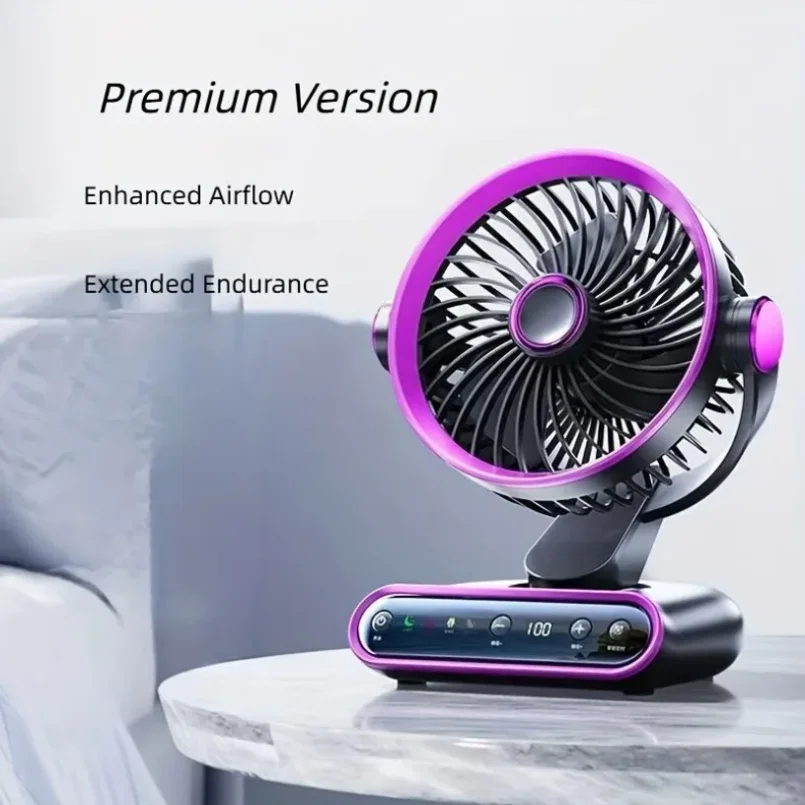 Ventilador de mesa portátil, 8 - Home Office Hours avaliação e preço