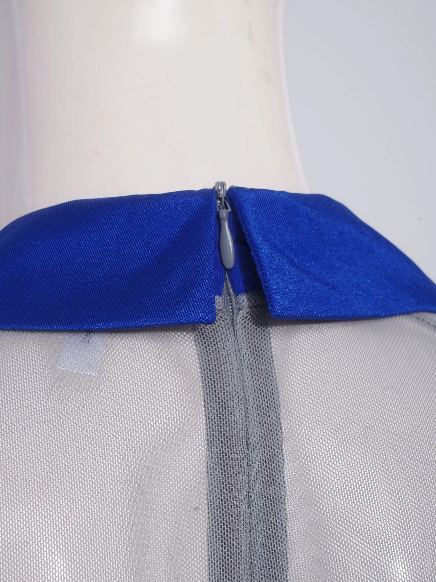 Robe de Ballet pour femmes, Costume de danse de patinage artistique lyrique, maille transparente, à volants, strass scintillants, robe de gymnastique rythmique