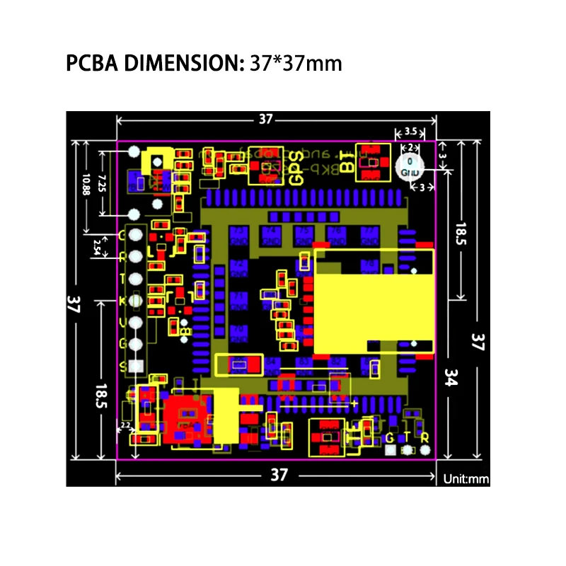 1pc New Push Nano SIM Slot SIM7670G Development LTE Cat1 Qualcomm
